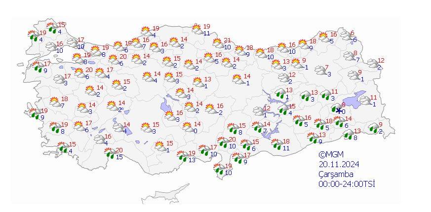 Konya’da yoğun kar yağacak 12 konum ve tarih açıklandı 18